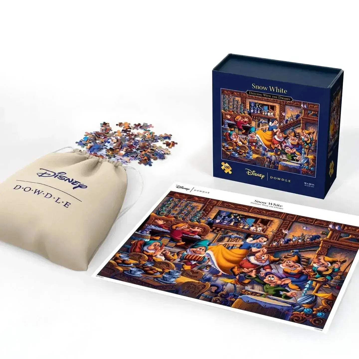 Snow White Jigsaw Puzzle Disney Dowdle 500 Pieces Family Fun - ToylandEU