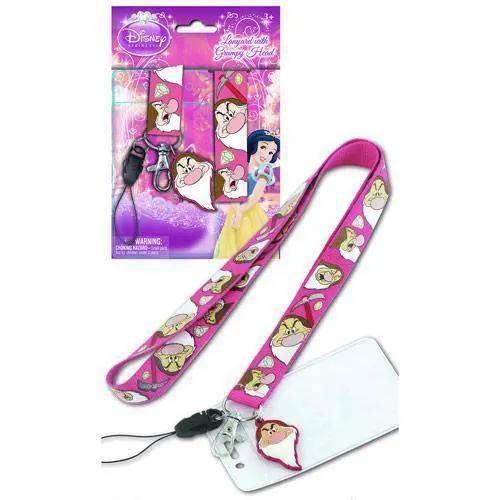 Snow White Grumpy Disney Lanyard With Breakaway Clip - ToylandEU