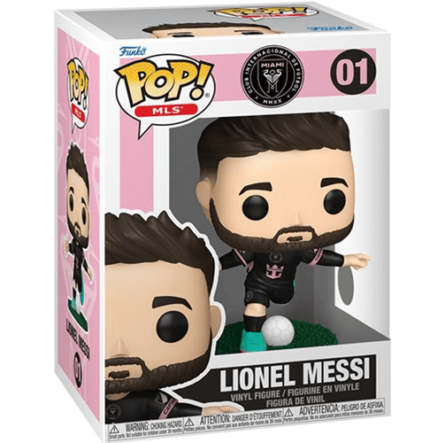 Funko Pop! MLS Inter Miami Lionel Messi | Vinyl Figure | Inter Miami MLS Fans