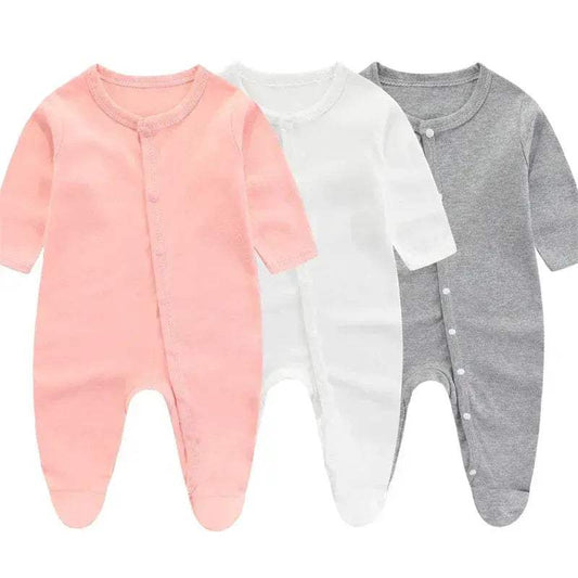 Soft Baby Romper Unisex Cartoon Print For Newborns 0 To 9 Months - ToylandEU