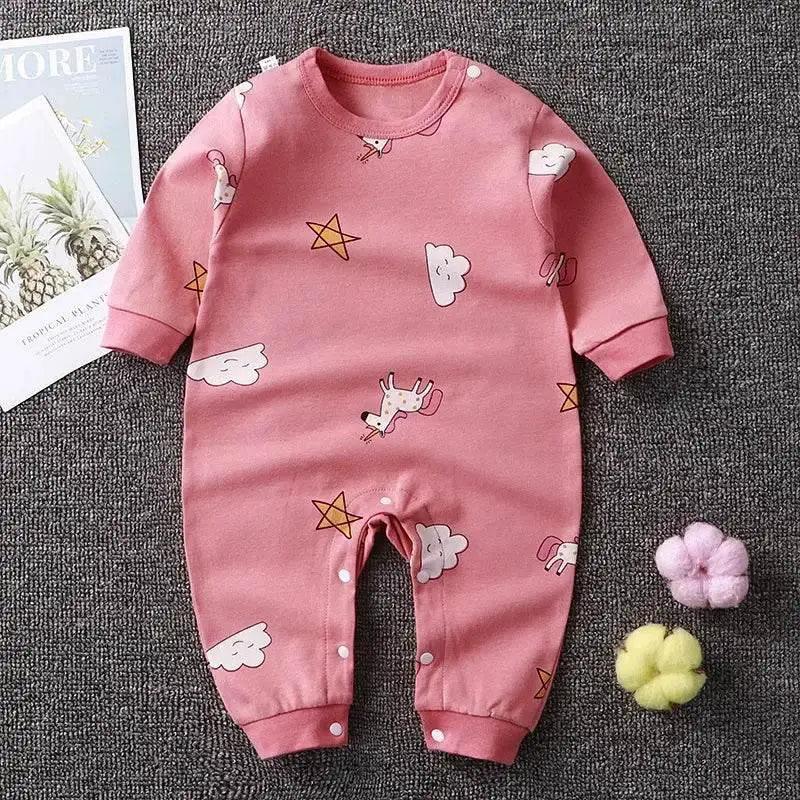 Soft Baby Rompers OnePiece Cotton Knit 0 12M Toyland EU - ToylandEU™