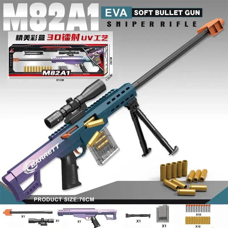 Soft Bullet Toy Gun High Precision For Teens - ToylandEU™