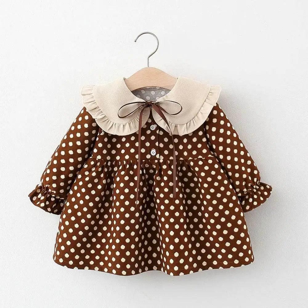 Soft Cotton Baby Dress 0-24m Ribbon Bow - Toyland EU - ToylandEU™