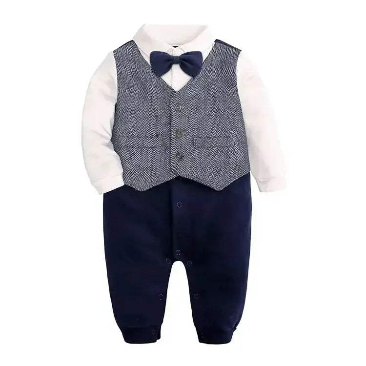 Soft Cotton Baby Rompers Long Sleeve Unisex 0-24 Months - ToylandEU