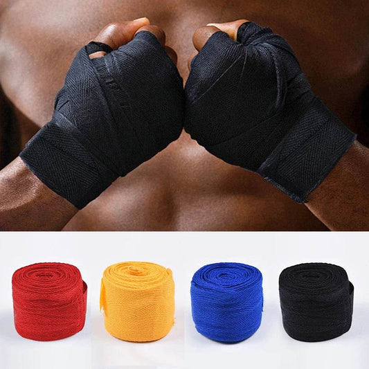 Soft Cotton Boxing Wrist Wraps Breathable Mesh For Training - ToylandEU