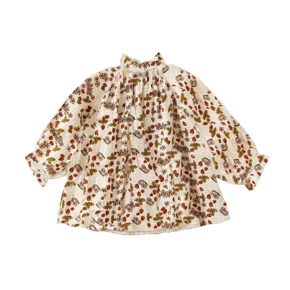 Soft Cotton Floral Baby Girl Dress Spring And Autumn - ToylandEU™