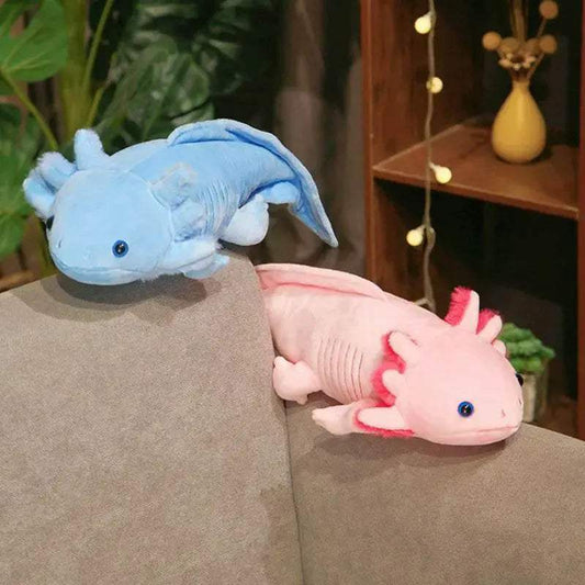 Soft Kawaii Plush Toy with Colorful Axolotl Design for Kids - ToylandEU™