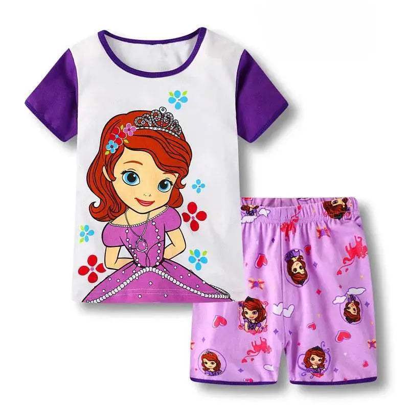 Soft Kids Pajama Sets Disney Toy Story Cartoon Print Featuring Woody And Buzz Lightyear For Children Aged Four To Six - ToylandEU