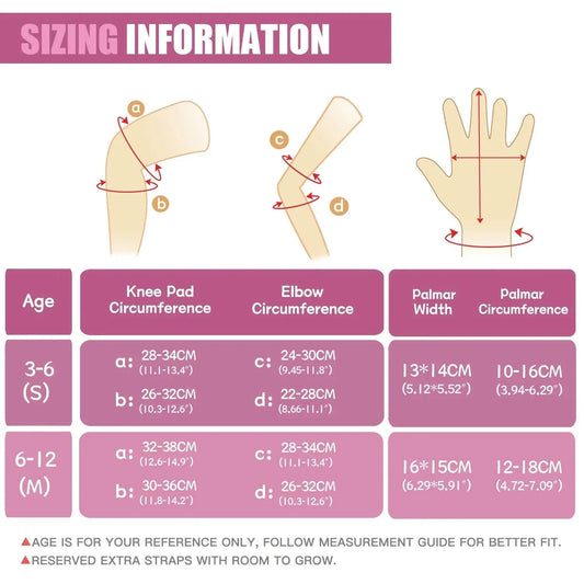 Soft Knee Pads Protective Gear Set For Kids Skating - ToylandEU