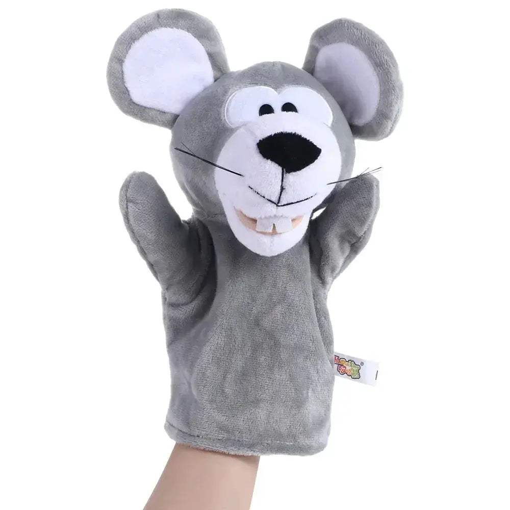 Soft Plush Finger Puppets Bear Shark For Kids Educational Play - ToylandEU