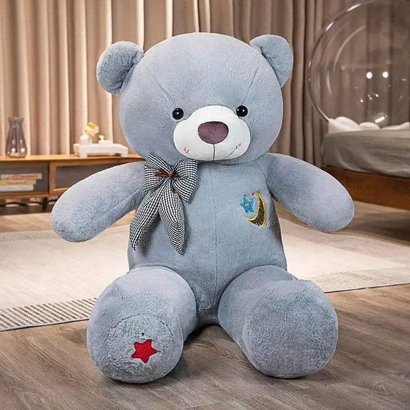 Soft Plush Teddy Bear with Giant Star Moon Design for Girls Birthdays and Valentine's Day Gifts - ToylandEU