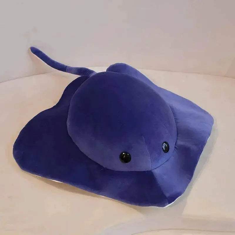 Cozy Manta Ray Plush Toy Cushion 50cm Toyland EU - ToylandEU™