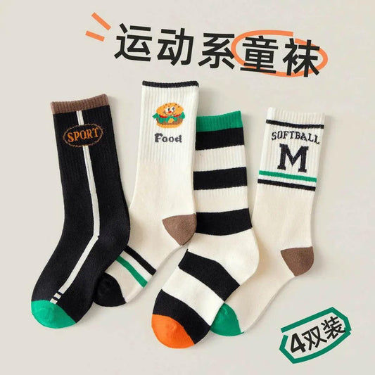 Soft Striped Cotton Knee Socks Toyland EU - ToylandEU™