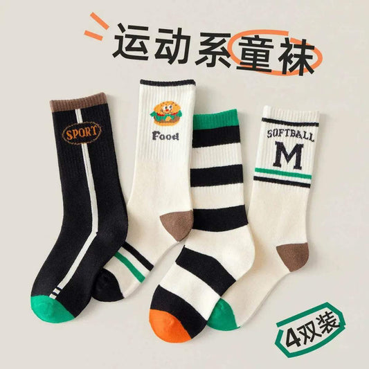 Soft Striped Cotton Knee Socks Toyland EU - ToylandEU™