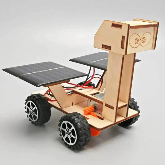 Solar Car Lunar Exploration Vehicle Children’s DIY Hand-Assembled 3D Wooden Puzzle Science and Education Toys - ToylandEU™