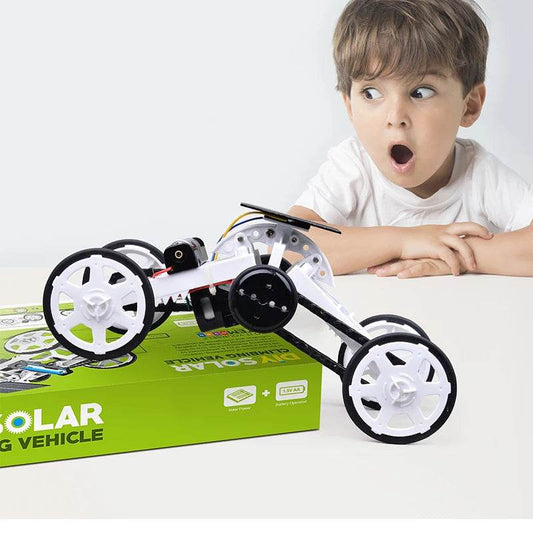 Solar Climbing Car STEM Kit - DIY Eco-Friendly Educational Toy - ToylandEU