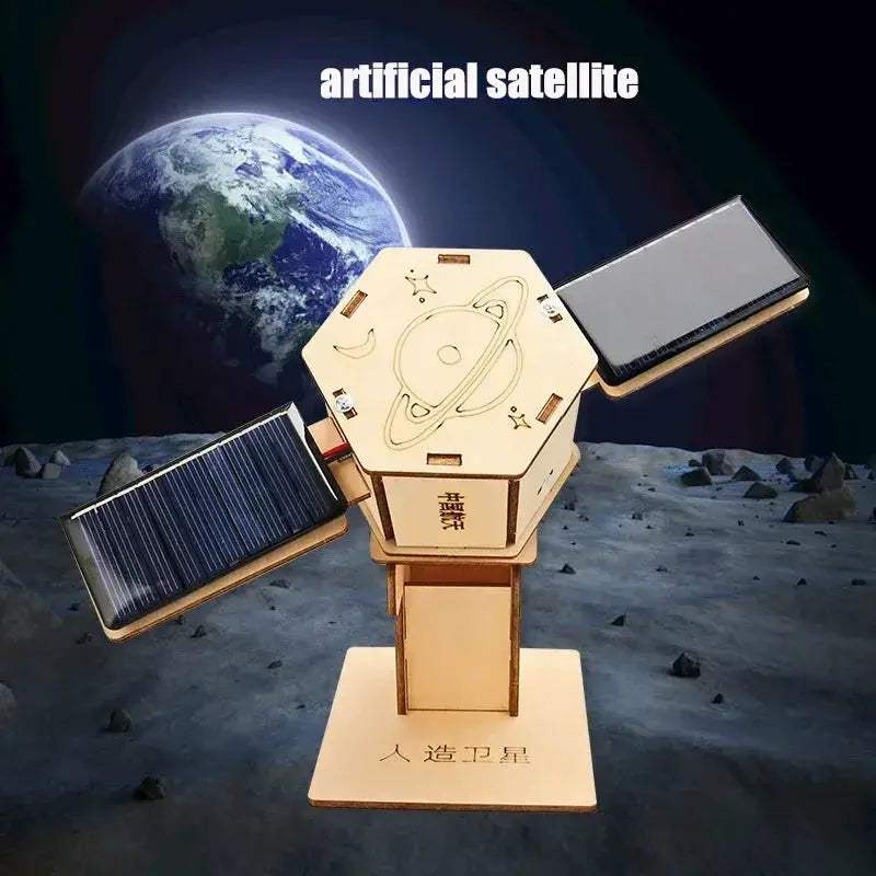 Solar Lunar Exploration DIY Model for Kids 3D Wooden Puzzle - ToylandEU