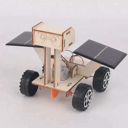 Solar Lunar Rover DIY Kit Wooden Puzzle Educational - ToylandEU™