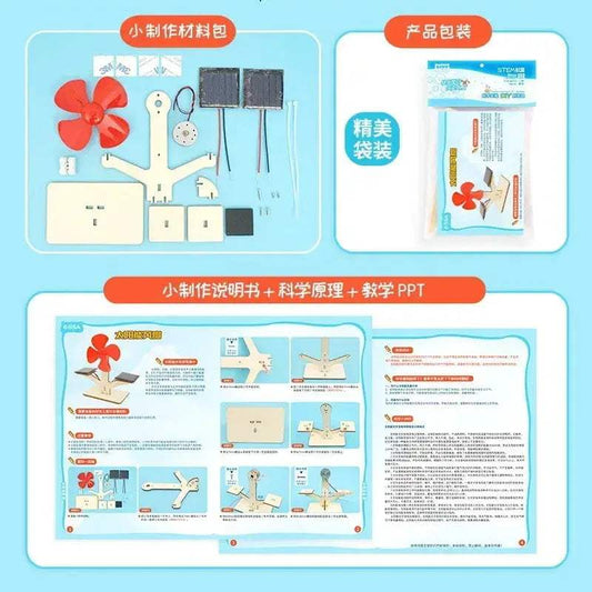 Solar Power DIY Science Kit for Hands On STEM Learning - ToylandEU™