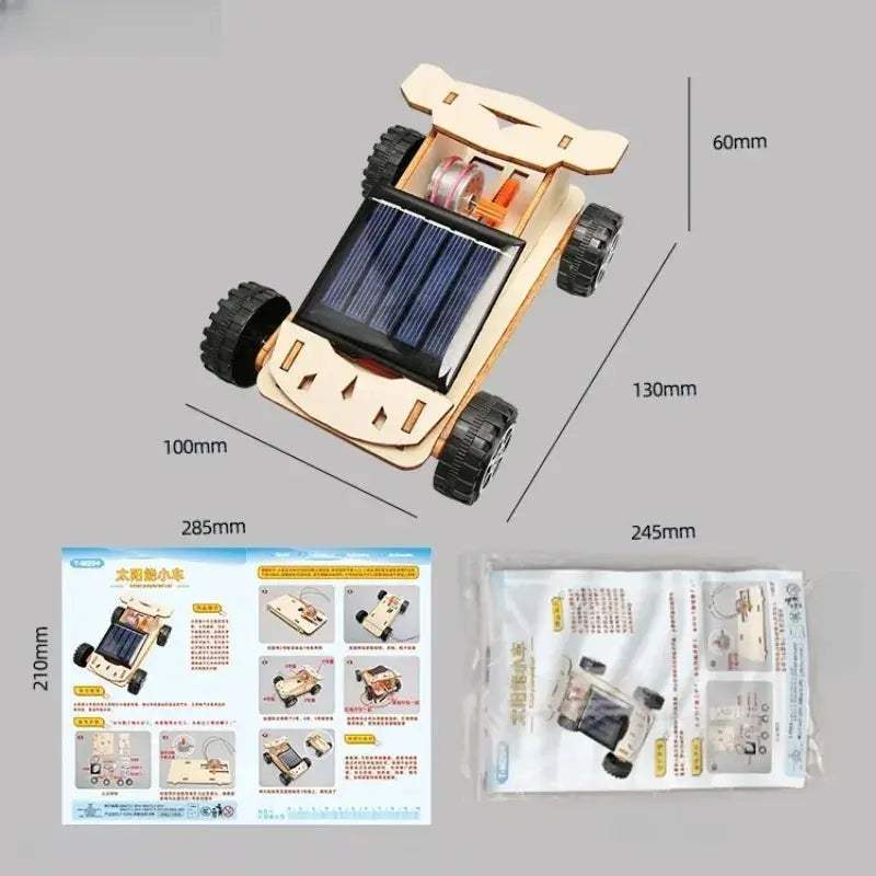 Solar Powered Car Kit for Kids Educational Science Toy - ToylandEU