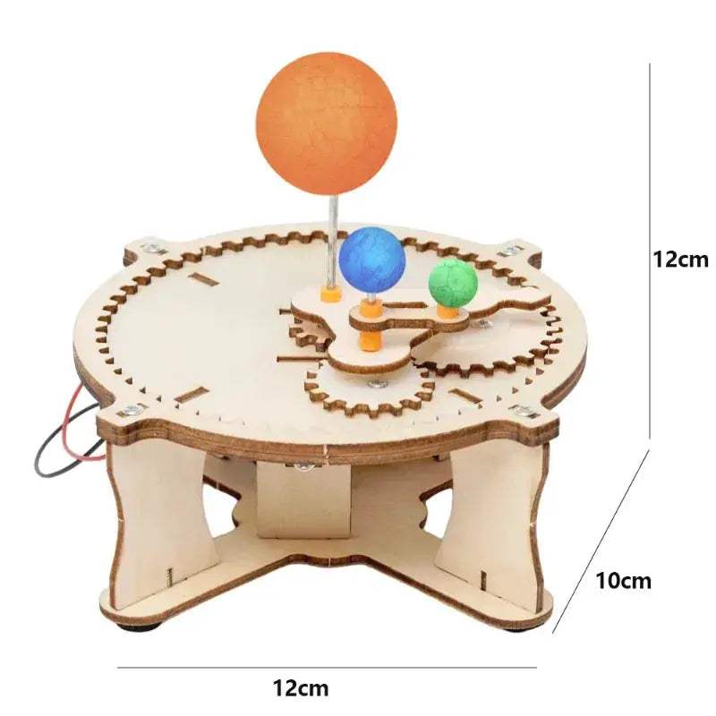 Solar System Model Kit Educational Wooden Puzzle For Kids - ToylandEU