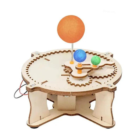 Solar System Model Kit Educational Wooden Puzzle Kids - ToylandEU™