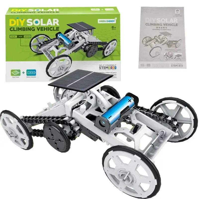 Solar Toy Robot Kit Educational All Wheel Drive Climbing Car - ToylandEU