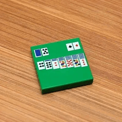 Solitaire - Custom Printed 2x2 Tile - ToylandEU