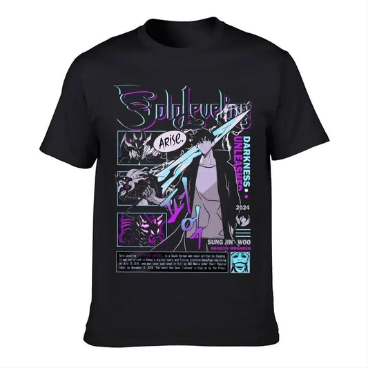 Solo Leveling Shirt Fan Art Premium Quality Tee - ToylandEU™