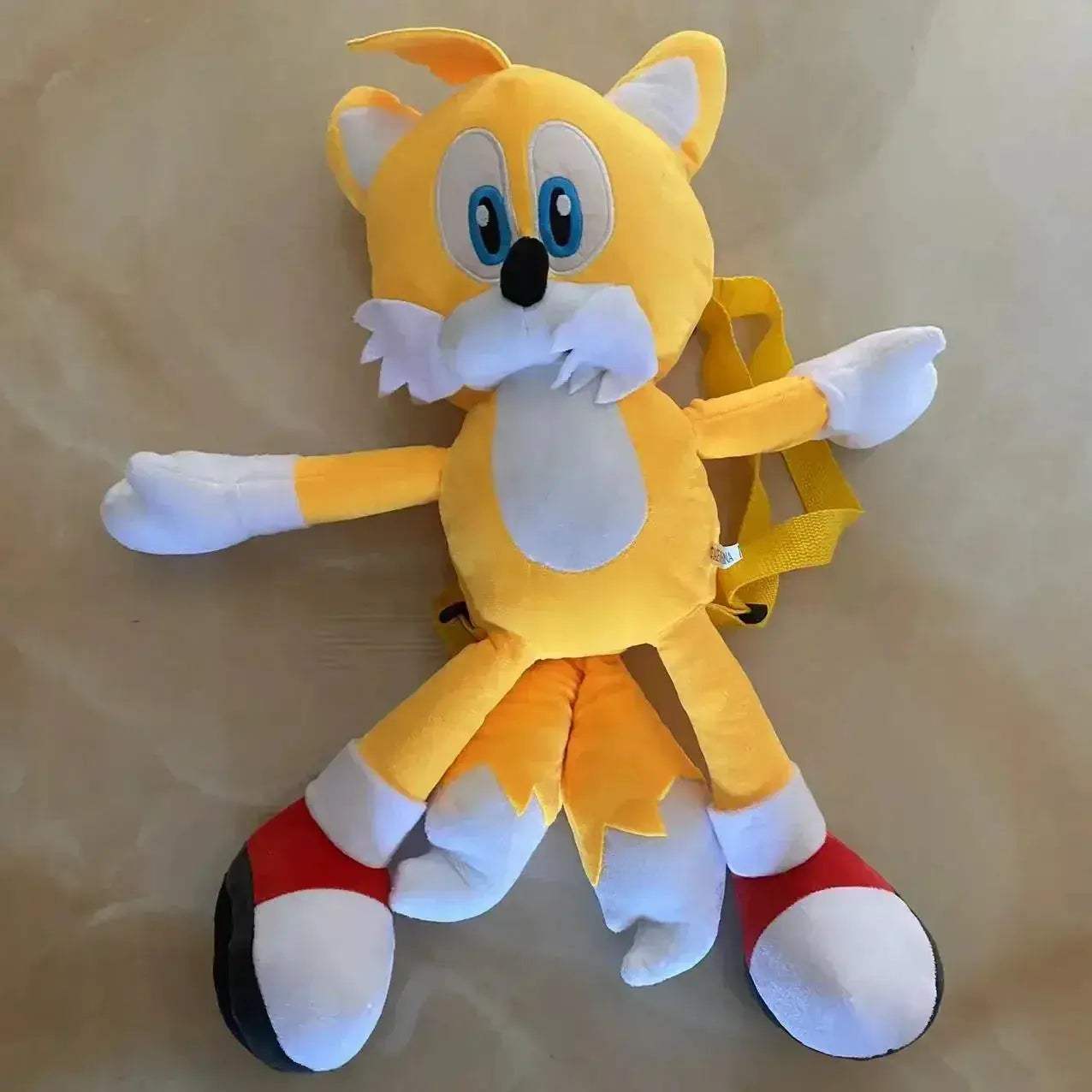Sonic Plush Backpack 3D Hedgehog Cute School Bag Large Capacity - ToylandEU