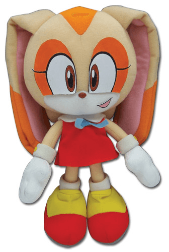 Sonic The Hedgehog Cream The Rabbit Plush | Highly Detailed Features | Collectible Plush | Sonic Fans