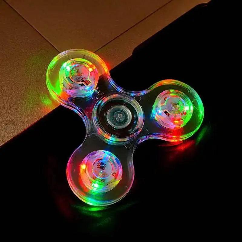 Soothing LED Fidget Spinner Glow In Dark Toyland EU - ToylandEU™