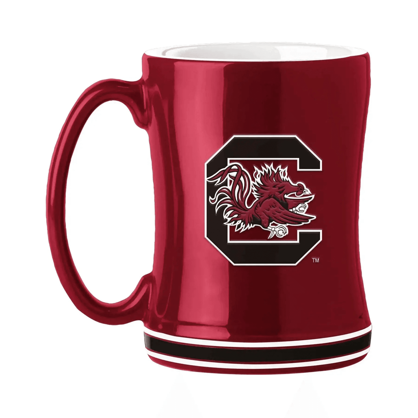 South Carolina Gamecocks 14oz Sculpted Relief Coffee Mug - ToylandEU™