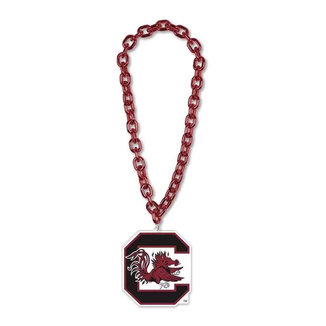 South Carolina Gamecocks Foam Logo Necklace 38 Inch Chain - ToylandEU™