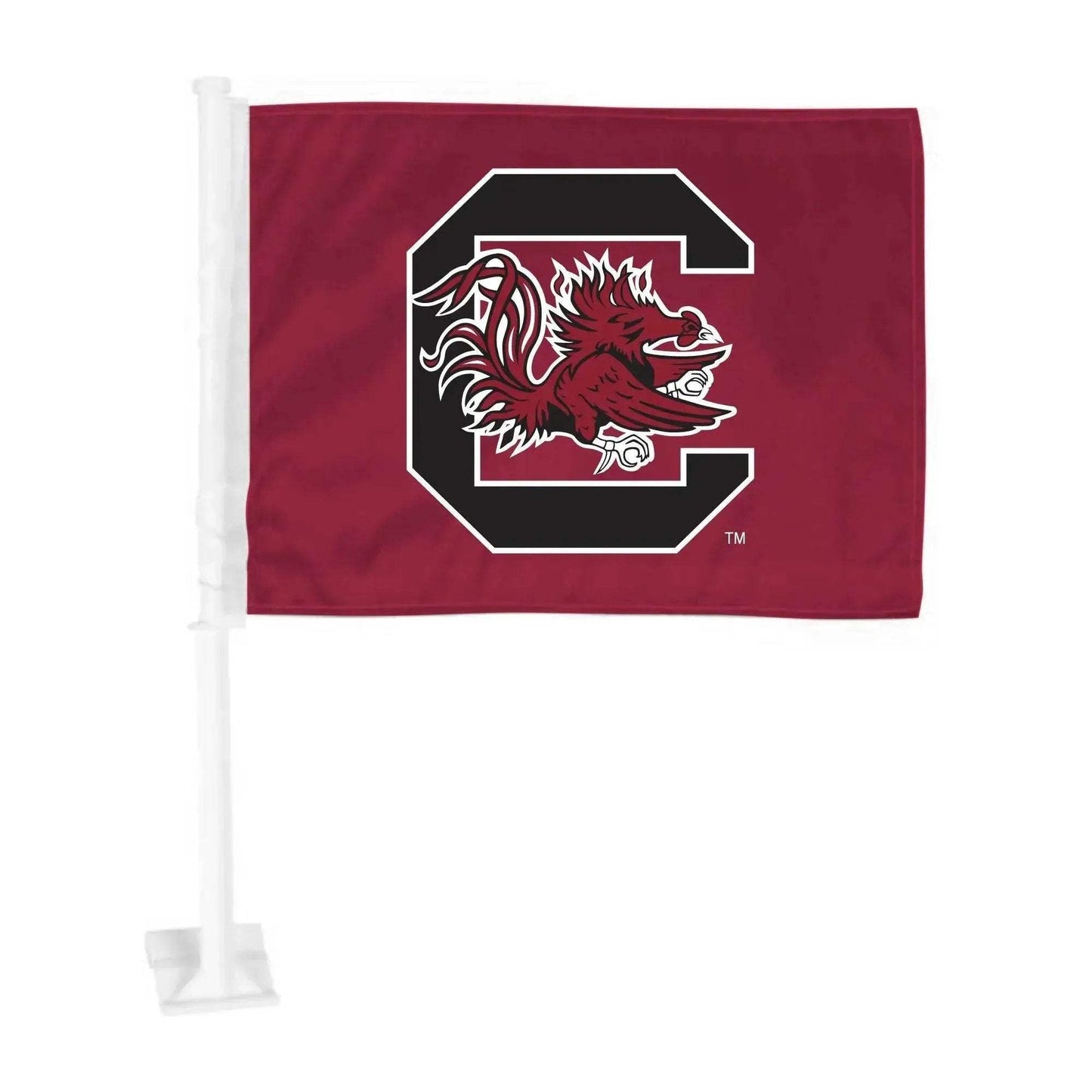 South Carolina Gamecocks Nylon Car Flag Durable Logo Clip - ToylandEU™