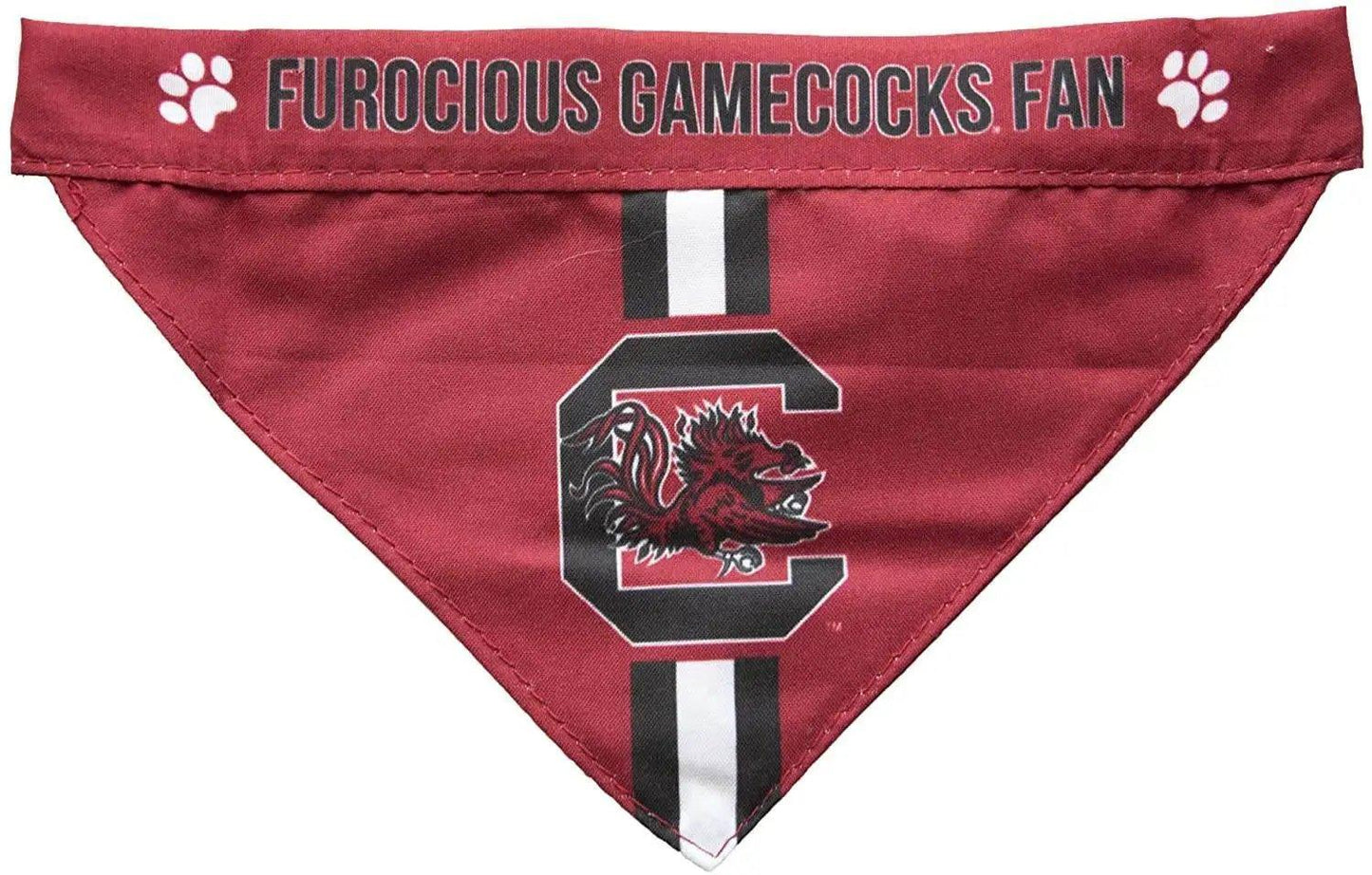 South Carolina Gamecocks Pet Bandanna Size M Reversible - ToylandEU™