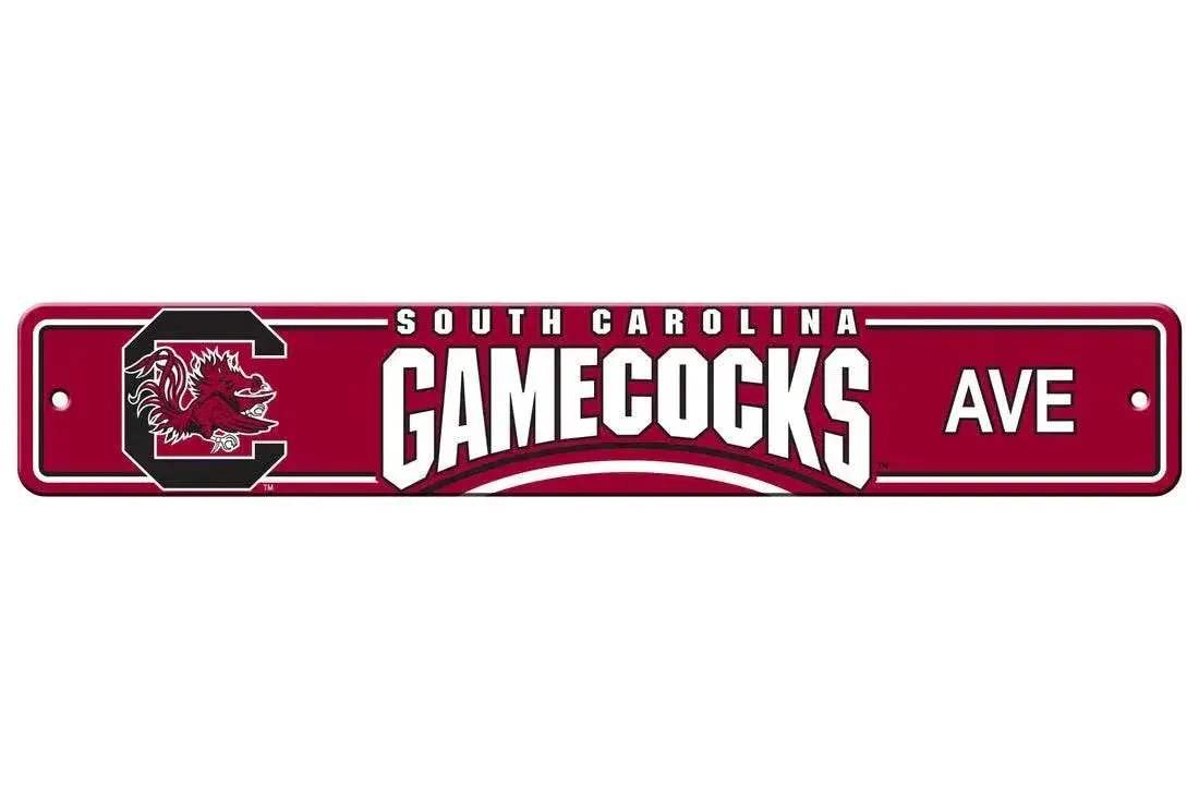 South Carolina Gamecocks Plastic Street Sign 4x24 Inches - ToylandEU™