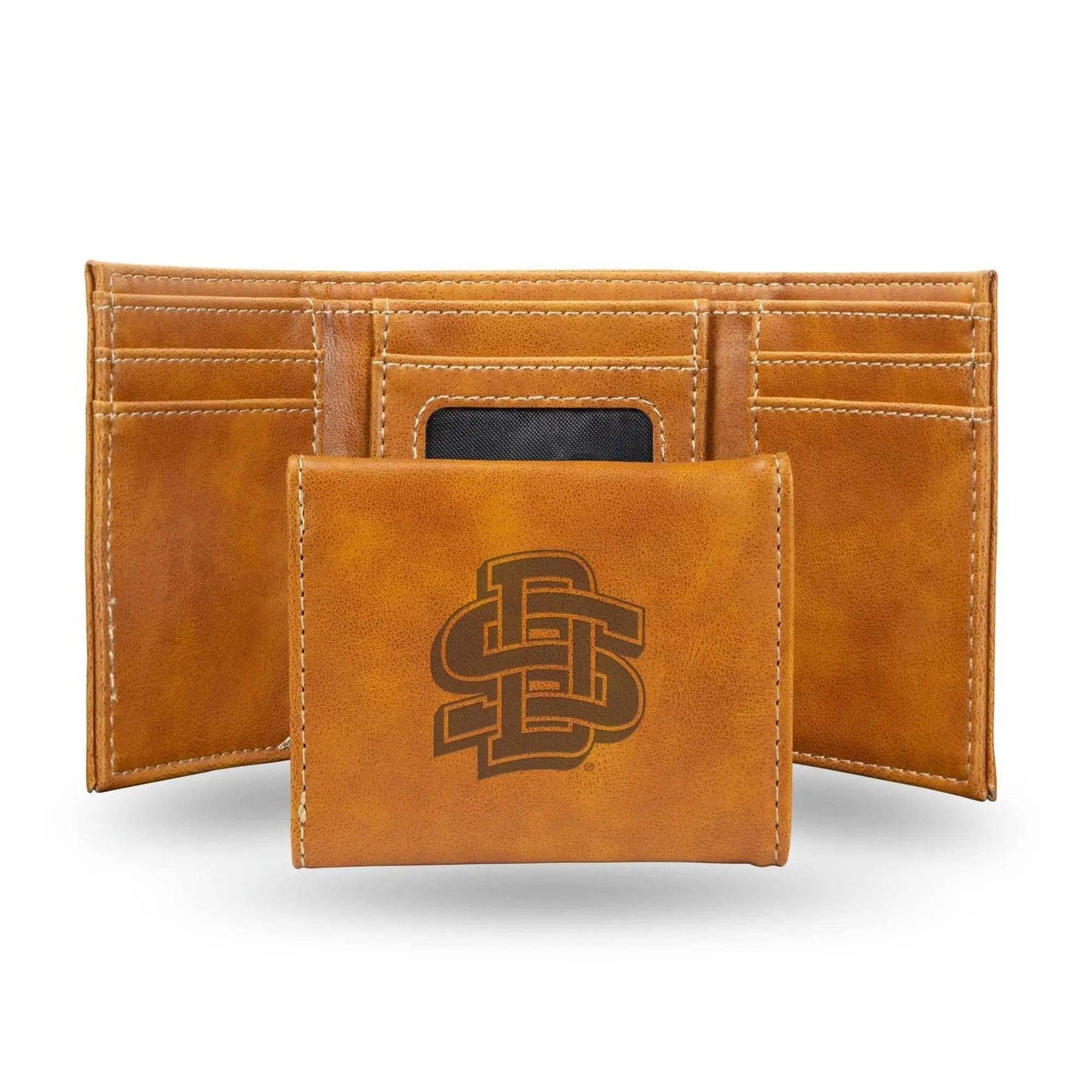 South Dakota State Jackrabbits Trifold Wallet Laser Engraved - ToylandEU™