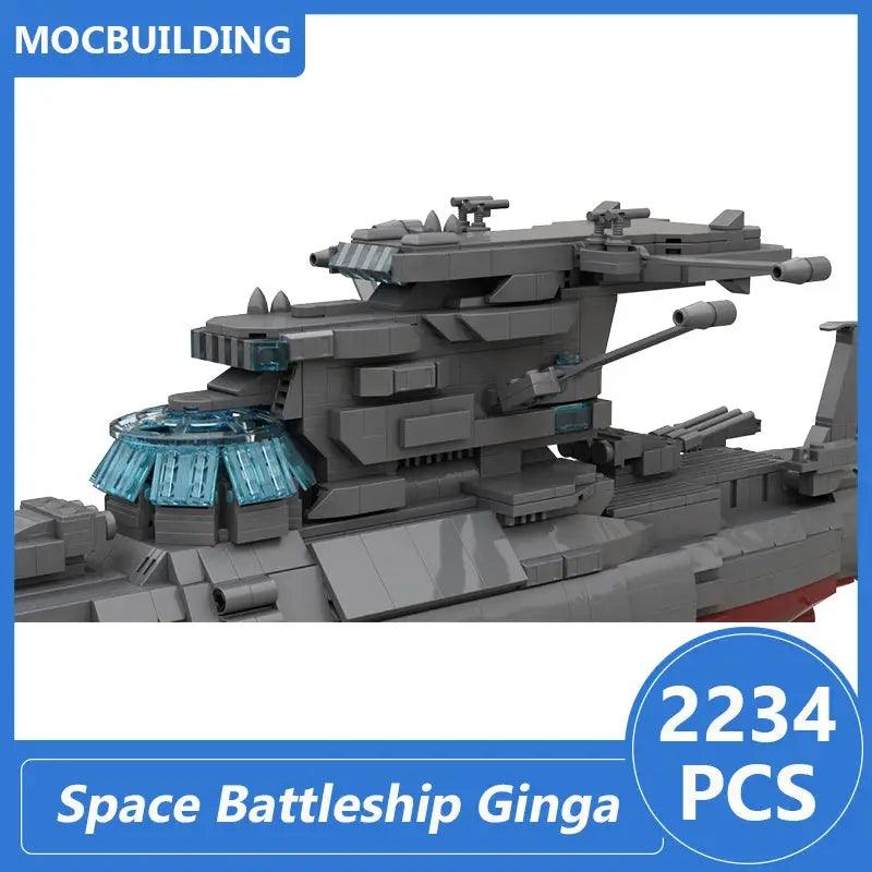 Space Battleship Ginga Moc Educational Building Blocks - ToylandEU™