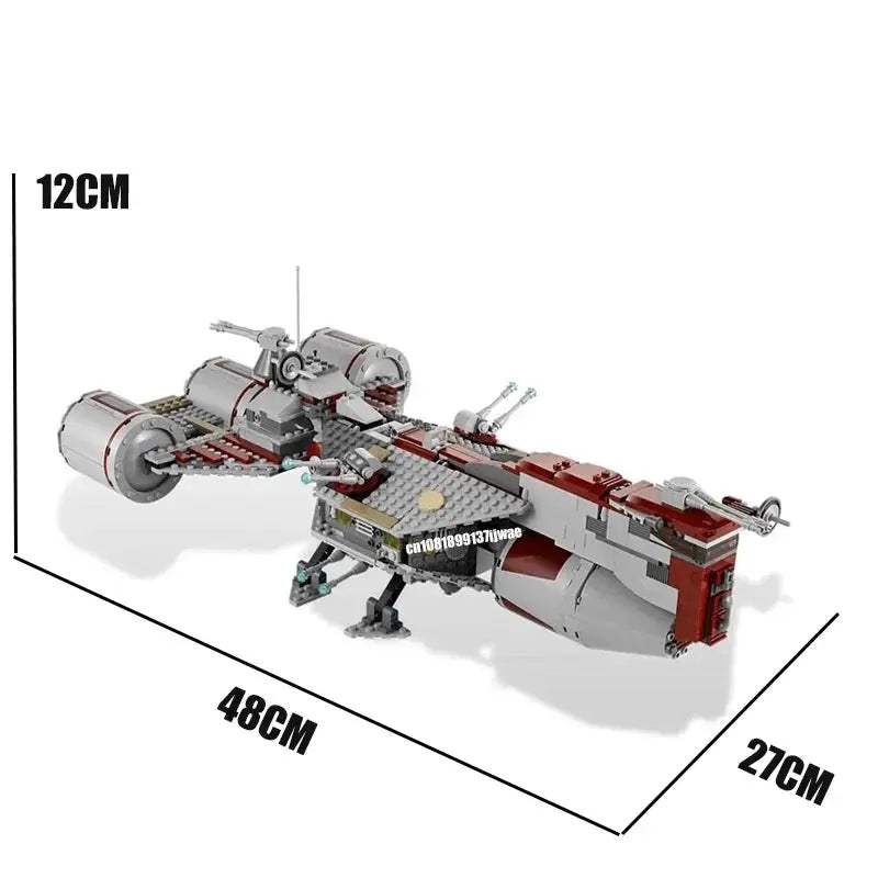 Space Frigate Model Kit 1030 Pieces Ideal Gift - ToylandEU™