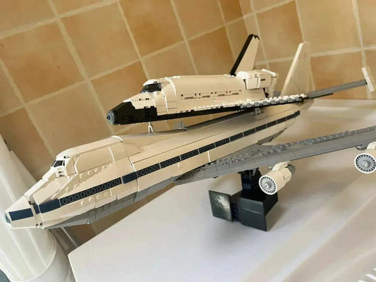 Space Shuttle Model Building Bricks Toy Kids STEM - ToylandEU™