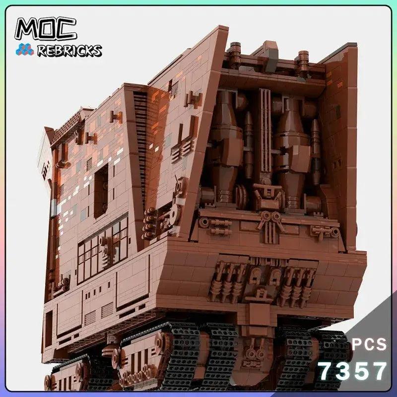 Space War Desert Tracked Vehicle Building Blocks Pro - ToylandEU™