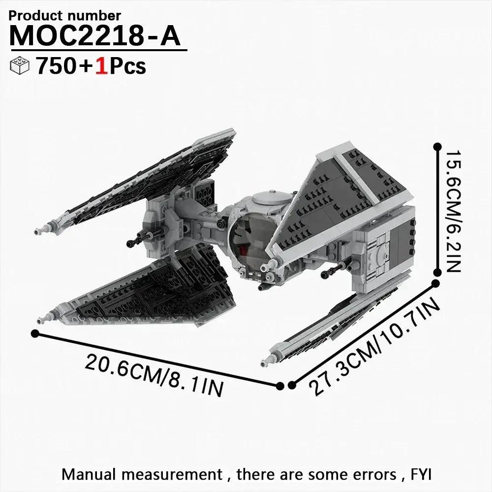 Space War Starfighter Building Block Set For Adults - ToylandEU™