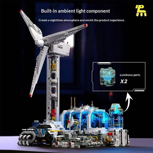 Space Wind Power Station Building Blocks | Toylandeu™