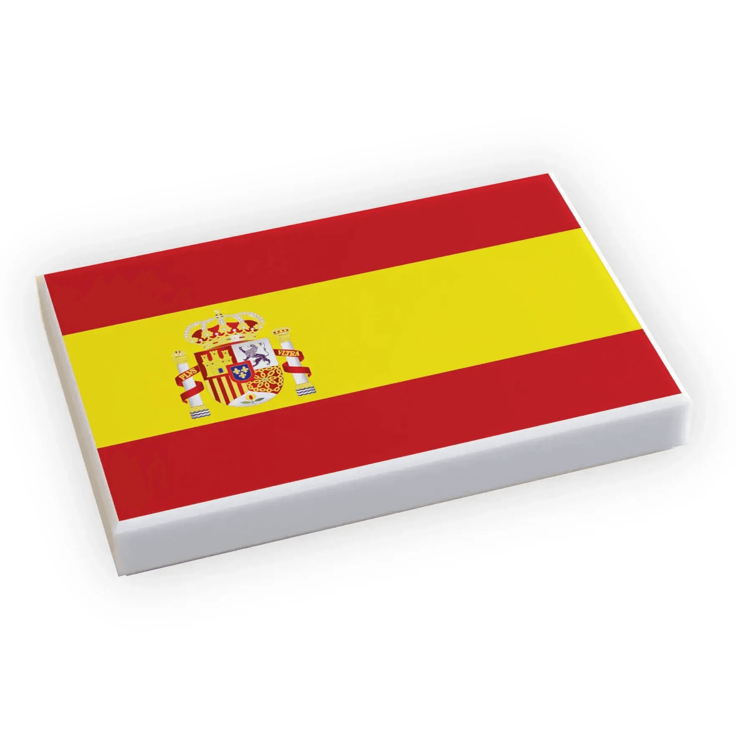 Spain Flag (2x3 Tile) made using LEGO part - ToylandEU