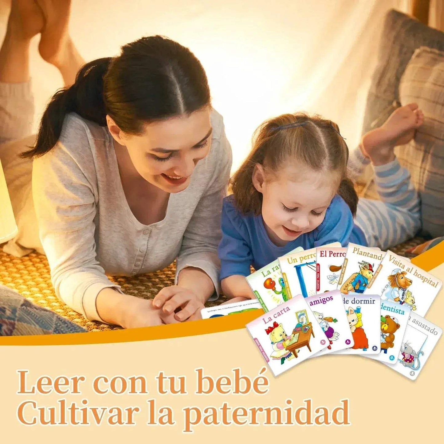 Spanish Bedtime Stories For Kids Set With Cute Animal Puzzles - ToylandEU