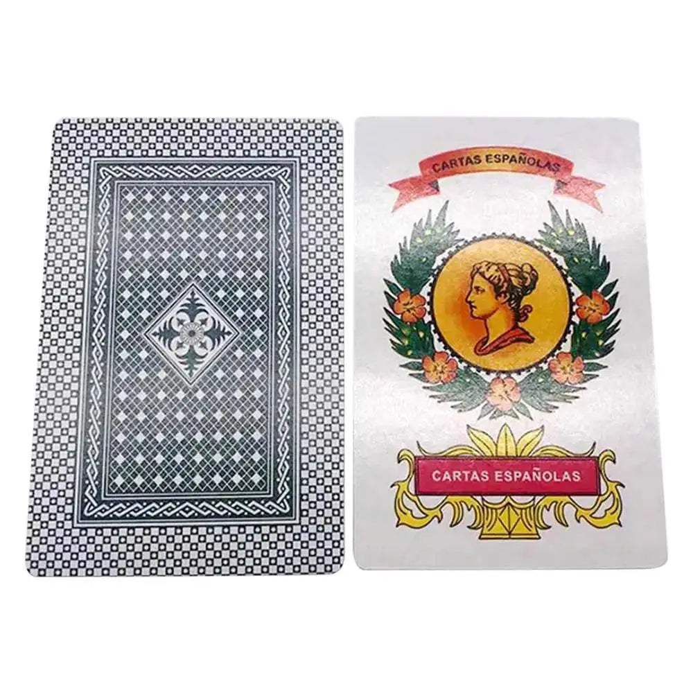 Spanish Poker Fun: 50 Card Deck for Family Parties and Magic Games - ToylandEU™
