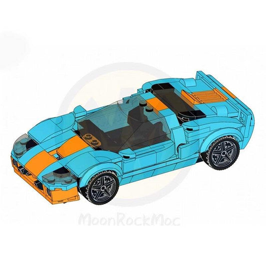 Speed8 Sports Car Building Blocks | 264 Pieces