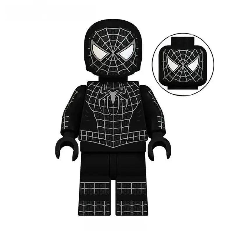 Spider Man Black Symbiote Lego Minifigure Premium - ToylandEU™