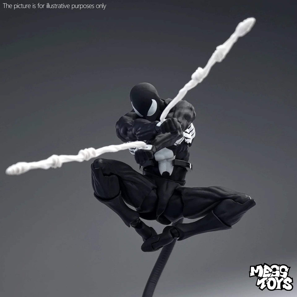Spider-Man Joint Action Figure | Symbiote PVC | Toylandeu™